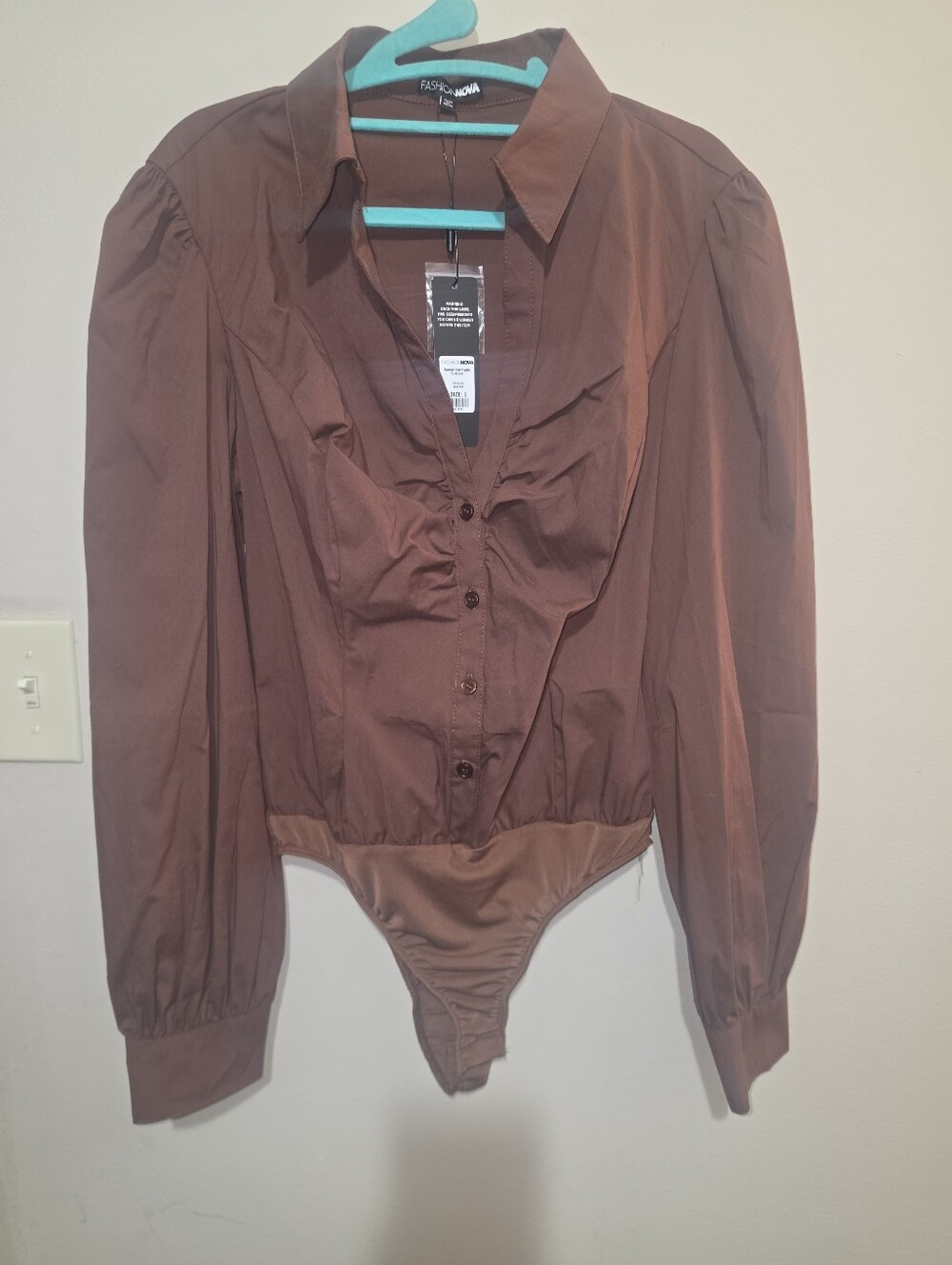 Fashion Nova Body Suit Sz L
